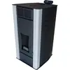 Image de NEMAXX® P18 Poêle à granulés 18 kW jusqu’à 300m³   HYDRAULIQUE   avec mode ECO,Wi-Fi Ready,programmateur hebdomadaire et thermostat de surchauffe Noir