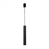 Image de Métal Lampe À Suspendre Noir Gu10 Moderne Étroite