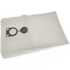 Image de 5x Sacs Compatible Avec Spit Ac1600 (25 Liter) Aspirateur - Microfibre Non Tissée, 66cm X 40cm Blanc - Vhbw