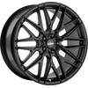 Image de Jante Oxigin 25 Oxcross 8.5 poucesx19 pouces ET45 5x112 black matt OX258519H145BM compatible avec VW Beetle Eos Golf Plus Golf V Golf V Variant/Jetta Golf VI