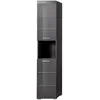 Image de Trendteam - Colonne De Salle De Bain Amanda - 2 Portes - L37 X P31 X H190 Cm - Gris