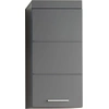 Image de trendteam Salle de bains Élément de rangement suspendu Amanda Gris Mélamine/Gris agave HG.TZ 37 x 77 x 23 cm