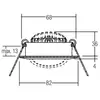 Image de BRUMBERG BRUM Spot encastrable LED 230 V, 39463153 6 W, 3000 K, référence 39463153