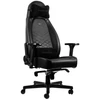 Image de noblechairs Icon Siège rembourré Dossier rembourré Noir à motif - Neuf
