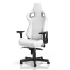 Image de noblechairs NBL-EPC-PU-WED Siège pour jeu vidéo Siège de jeu universel Siège capitonné Blanc - Neuf