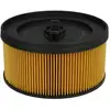 Image de 1x Filtre Plissé Compatible Avec Kärcher Wd 5.470, Wd 5.400, Wd 5.450, Wd 5.300m Aspirateur - Noir / Jaune - Vhbw