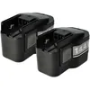 Image de Vhbw 2x Batterie Remplacement Pour Milwaukee 0516-20, 0514-52, 0516-52, 0516-22, 0612-22, 0612-20, 0612-26 Pour Outil Électrique (1500 Mah, Nimh, 14,4 V)
