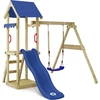 Image de Structure de jeu Wickey TinyWave avec toboggan et bac à sable, de couleur bleue