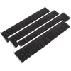 Image de Wiltec Jeu 4x Brosse de rechange 50 cm   pour Balayeur à pelouse 95 cm   pour Balai ramasseur autoporté pour Tondeuse autoportée Tracteur de pelouse Nettoyeur de pelouse