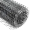 Image de Wiltec Grillage à mailles - 5 m x 50 cm / Épaisseur fil 0,7 mm / Maille 12 x 12 mm - en Acier galvanisé - Grille métallique pour Volière Clapier Clôture Jardin Sylviculture Agriculture