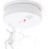 Image de Wiltec Détecteur de fumée   100 x 100 x 36 mm   sur Batterie 9V   Volume de l’alarme 85 dB   Installation sans câble   conforme à DIN EN 14604   Capteur incendie photoélectrique
