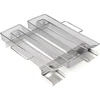 Image de Wiltec Générateur de fumée froide 22x20,5x4,5cm Acier fin Serpentin Fumoir Fumaison Accessoires BBQ Smoker Viande Légumes Poisson Saumon