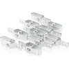 Image de Toboli Lot de 10x Tendeur de fil - 104 x 28 x 23 mm - en Acier galvanisé - Tendeurs pour Clôture à gibier Grillage Jardin Agriculture Potager Viticulture
