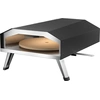 Image de Toboli Four à Pizza à gaz rotatif   510 x 730 x 255 mm   avec Pierre Ø 330 mm et Pieds pliables   Appareil cuisson portable Jardin Camping Vacances   Cuisine Gastronomie extérieure