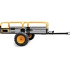 Image de Wiltec Remorque basculante   2100 x 1200 x 70 mm   capacité 450 kg   en Acier   avec Grille et Parois amovibles   pour Tondeuse autoportée ATV Jardinage Transport