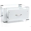 Image de Wiltec Support pour Machine à laver   635 x 545 x 320 mm   en Acier   Charge max. 150 kg   avec Tiroir   Socle lave-linge Base Sèche-linge pour Buanderie