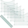 Image de Wiltec Clôture de bassin Fil de fer 2,5 mm Vert 7,5 kg Maille 65 x 65 mm Hauteur 52 cm Grillage de jardin Barrière extérieure Grillage métallique Délimitation protection Enfants Animaux Étang