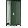 Image de Wiltec Récupérateur eau de pluie pliable 500 litres, citerne souple en PVC avec fermeture éclair, robinet et couvercle, réservoir irrigation jardin