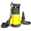 Image de Wiltec Pompe à eau immergée 3 en 1 à aspiration plate 750 W   Jusqu’à 1 mm   14000 l/h   Refoulement max. 8 m, profondeur max. 7 m   Interrupteur à flotteur, Thermorégulateur   Pompe submersible