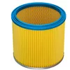 Image de 1x Filtre Plissé Compatible Avec Aquavac 8203 Aspirateur - Bleu / Jaune - Vhbw