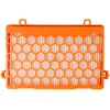 Image de 1x Filtre Compatible Avec Thomas Crooser Parquet, Parquet 2.0, One Aspirateur - Filtre Hepa Orange / Blanc - Vhbw