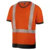 Image de Tee-shirt de travail haute-visibilité orange fluo Würth MODYF S