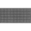 Image de Tapis Extérieur Et Intérieur Noir Et Blanc En Polypropylène Motif De Croix Idéal Pour Salon Ou Terrasse Au Style Scandinave 90 X 180 Cm Beliani