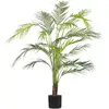 Image de Beliani - Plante Fleur Artificielle Palmier 124 Cm De Hauteur Avec Pot Inclus Look Très Naturel Et Décoratif Ajout Idéal Pour Maison Ou Bureau