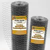 Image de 40m de grillage hexagonal Clôture pour poules Fil de fer pour lapins Fil de fer pour lapins 50cm