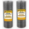 Image de 25m x 0,5m Grillage pour volière Grille à souder Clôture en fil de fer grillagé