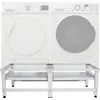 Image de Meuble sous-lave-linge double CLP Tampa blanc