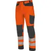 Image de Pantalon de travail haute-visibilité fluo orange/anthracite Würth MODYF 40