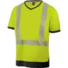 Image de Tee-shirt de travail haute-visibilité jaune fluo Würth MODYF L