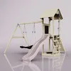 Image de Aire de jeux PolarPlay Vimmerby, Bateau-120 cm / Vieux rose