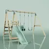 Image de Balançoire PolarPlay Paon, Vert menthe