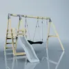 Image de Balançoire PolarPlay Hippocampe, Bleu glacier / Bateau-120 cm