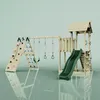 Image de Aire de jeux PolarPlay Roskilde, Trepèze / Vert Émeraude