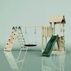 Image de Aire de jeux PolarPlay Roskilde, Nid-100 cm / Vert Émeraude