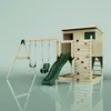 Image de Aire de jeux PolarPlay Nils, Vert émeraude / Bébé