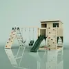 Image de Aire de jeux PolarPlay Aksel, Vert émeraude / Bébé