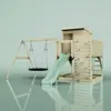 Image de Aire de jeux PolarPlay Björn, Nid-100 cm / Vert menthe