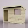 Image de Cabane enfant PolarPlay Éclipse solaire, Vieux rose