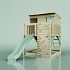 Image de Cabane enfant sur polatis PolarPlay Étoile polaire, Vert menthe