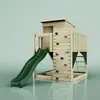 Image de Cabane enfant sur pilotis PolarPlay Aurores boréales, Vert émeraude