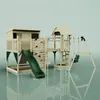 Image de Aire de jeux PolarPlay Inga, Bébé / Vert émeraude