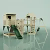 Image de Aire de jeux PolarPlay Lene, Bébé / Vert émeraude