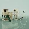 Image de Aire de jeux PolarPlay Malou, Bateau-120 cm / Vert émeraude