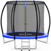 Image de Monzana Trampoline Ø244 cm Set complet avec filet de sécurité intérieur Échelle Couverture de bord tapis de saut de jardin