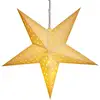Image de Toile En Papier À Suspendre Led Étoile De Noël Étoile Pliante Décoration À Piles Lanterne Modèle 2 - Casaria