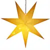 Image de Casaria® Étoile En Papier À Suspendre Led Étoile De Noël Étoile Pliante Décoration À Piles Lanterne Modèle 3